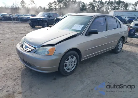 2002 Honda Civic Lx from USA, damaged, VIN 2HGES165X2H513801
